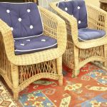 838 2104 WICKER CHAIRS